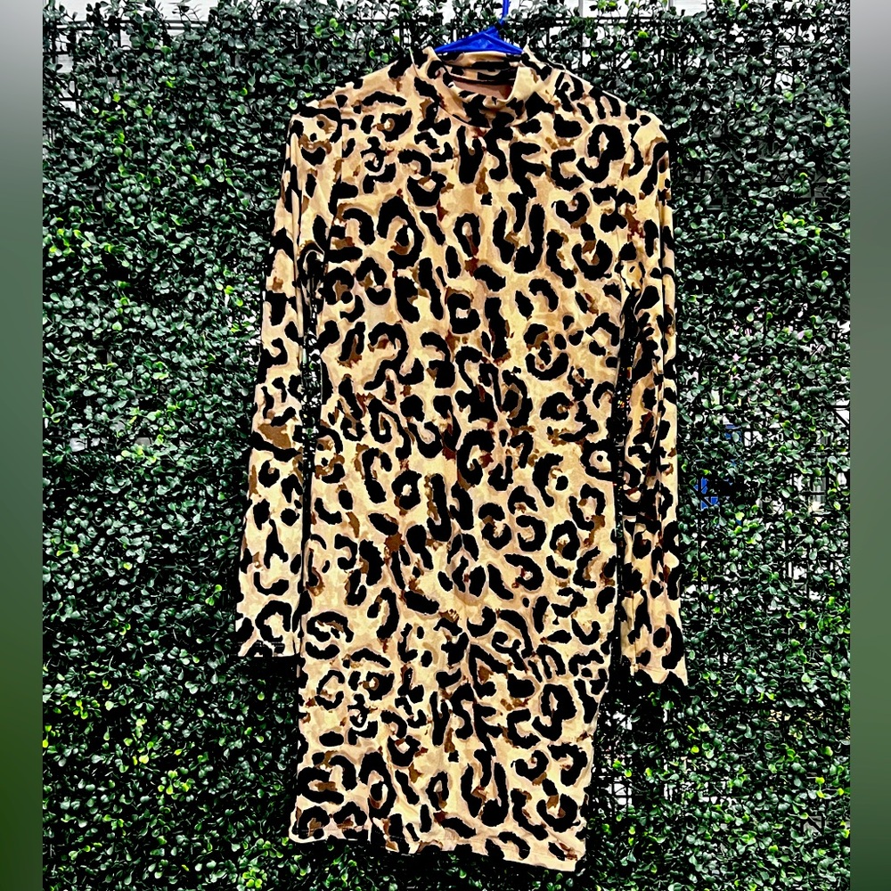 Jluxe label cheetah/leopard print dress